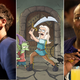 L to R: Hannah Gadsby in Nanette, Disenchantment, Tituss Burgess in Unbreakable Kimmy Schmidt